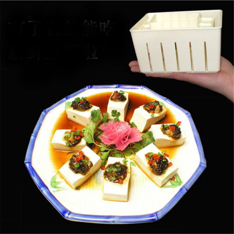 Стандартная форма для изготовления соевых Кудрей, форма для тофу с сырной тканью, пластиковые пресс-формы «сделай сам», набор кухонных инструментов для готовки