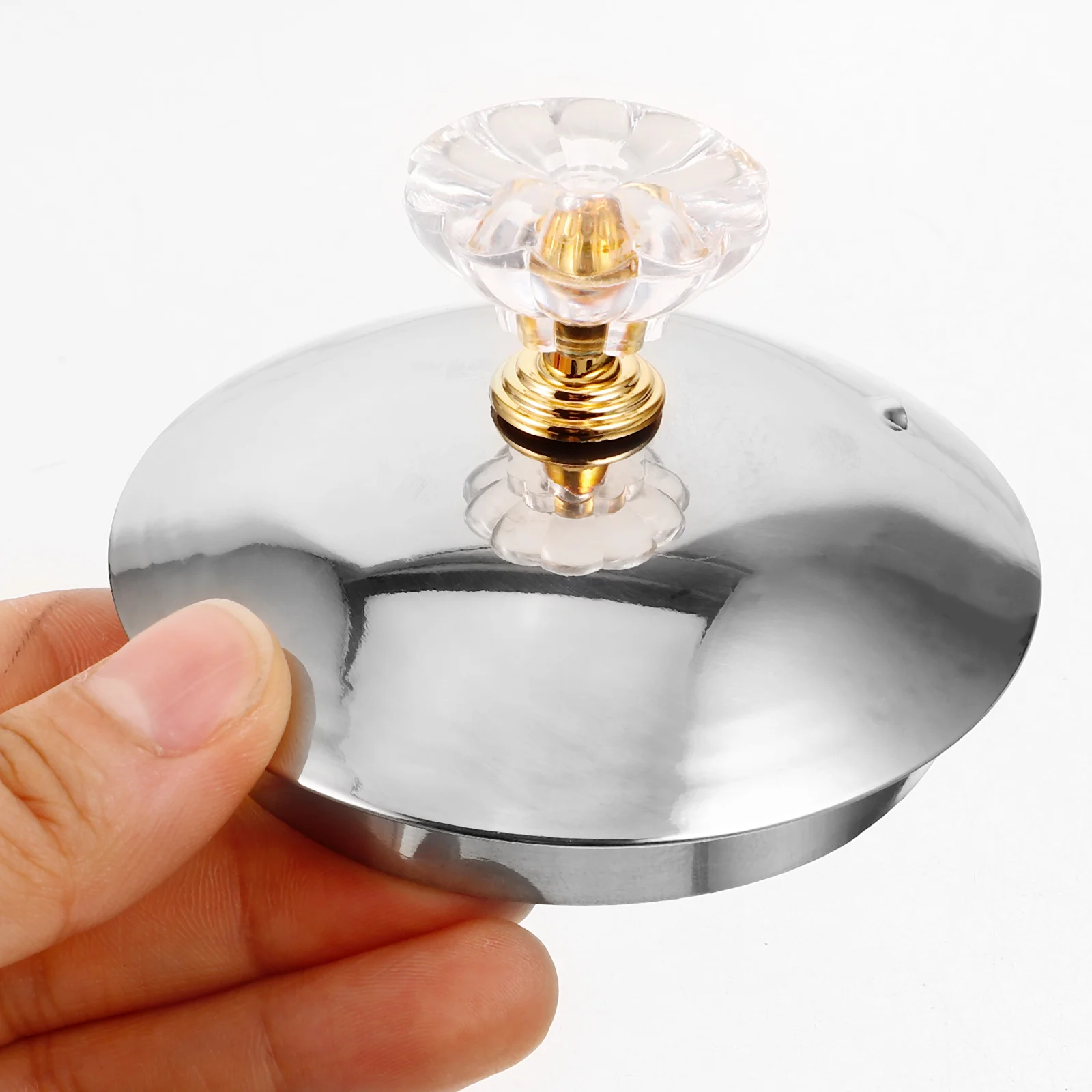 

Stainless Steel Electric Kettle Lid Replacement Cover for Water Heater Boiling Kettle Accessories Heating Cup Lid