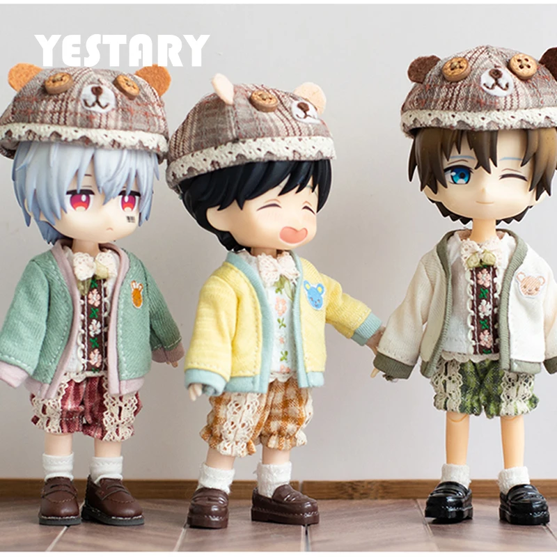 

YESTARY Obitsu11 BJD Dolls Clothes Accessories For GSC BJD1/12 P9 DIY Dolls Toys Clothing Fashion Shirt Hat For Girls Boys Gifts