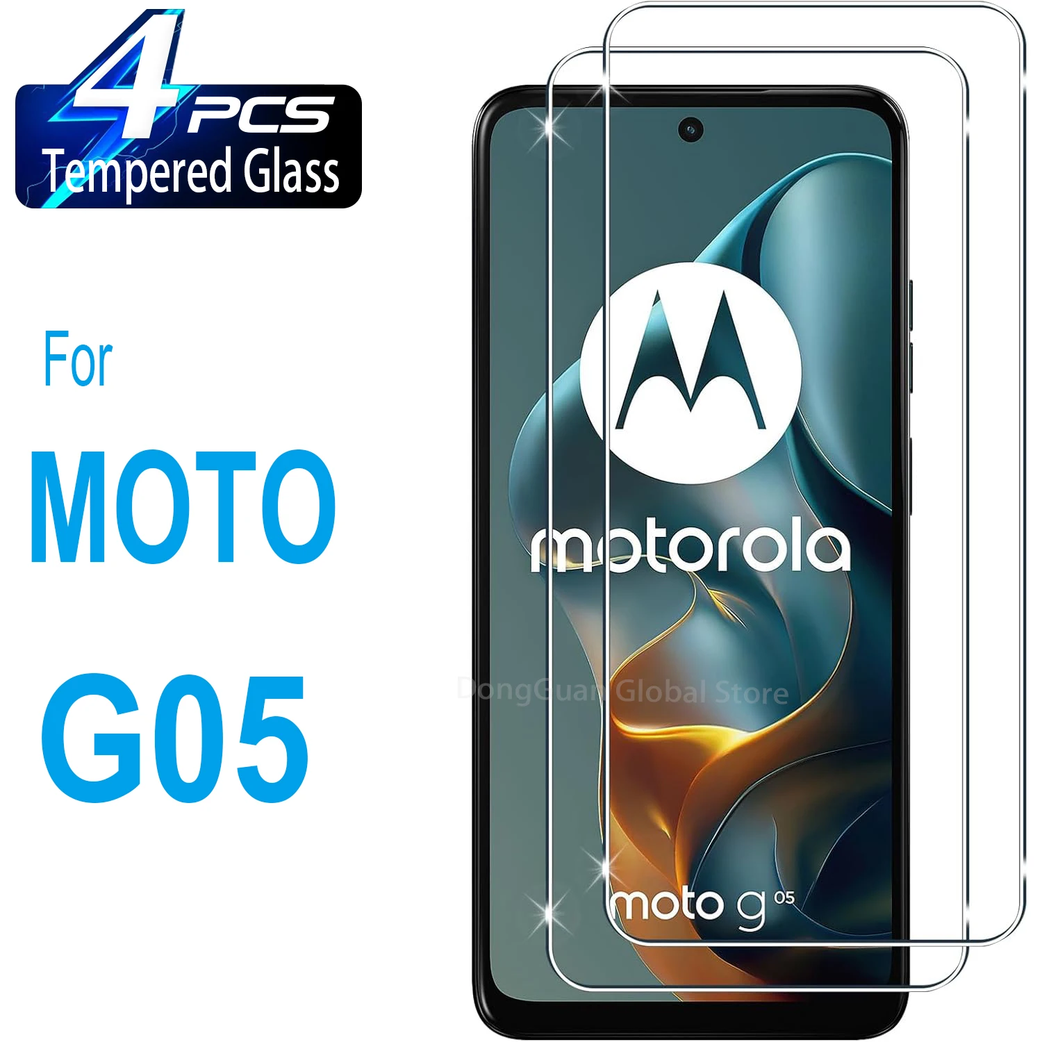 

No Hole Version For Motorola MOTO G05 Tempered Glass Screen Protector Glass Film