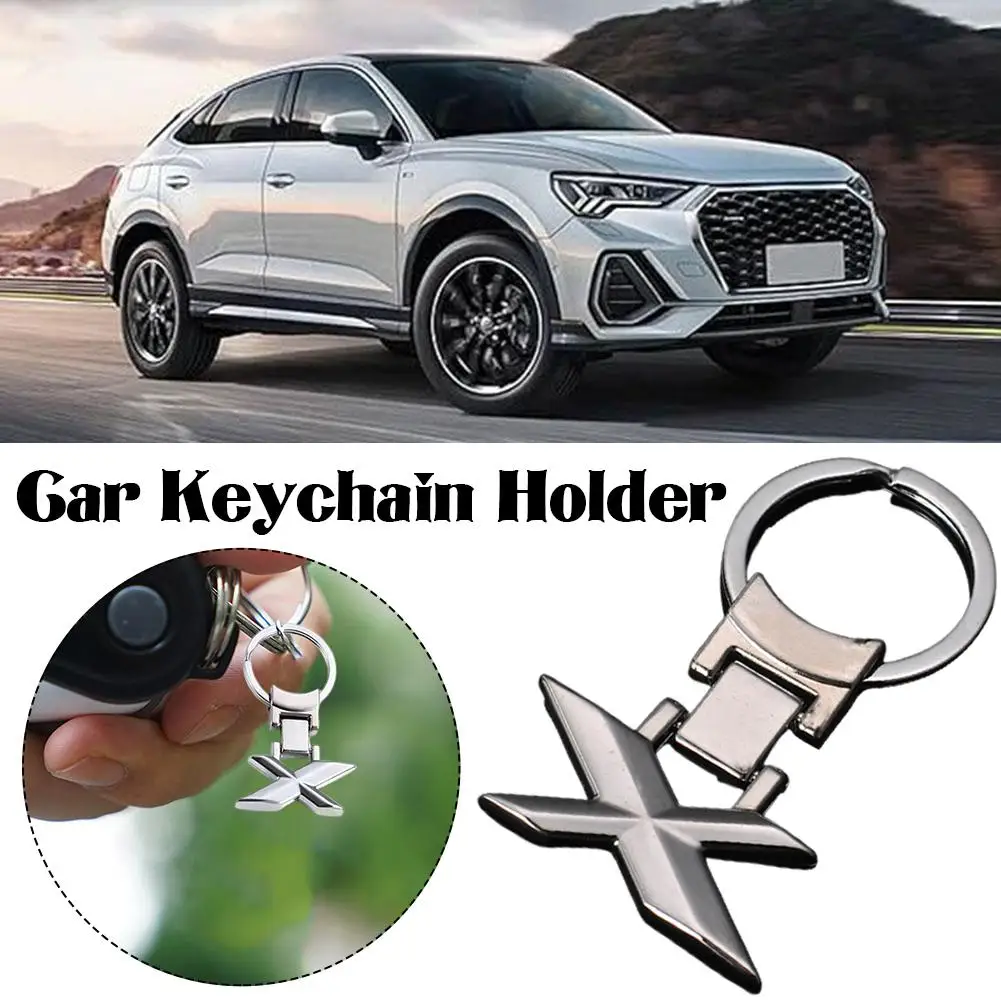 Fit For BMW 1 3 5 6 7 8 X Series Car Logo Alloy Key Chain Keyring Key Holder Universal Car Accessories I2S1