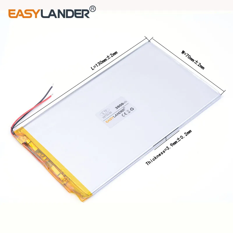 

3,7 В 3900 мАч 3970130 Литий-ионный литий-полимерный аккумулятор для планшетных ПК V811 812