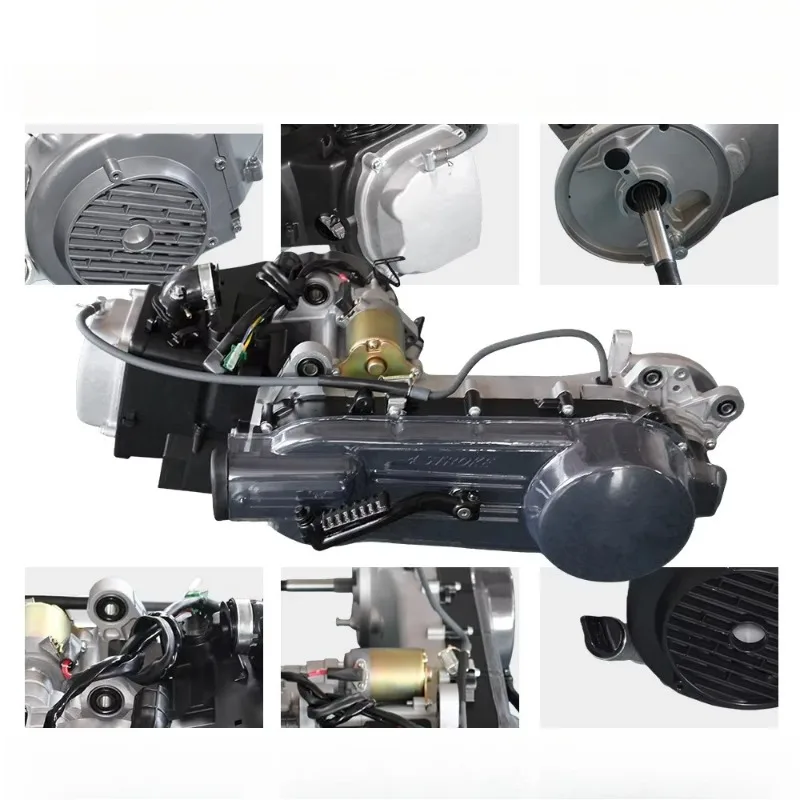 GY6-150CC Air Cooled 4 Stroke High Torque Motorcycle Engine 150cc Single Cylinder Complete Motorcycle Engines for Sale