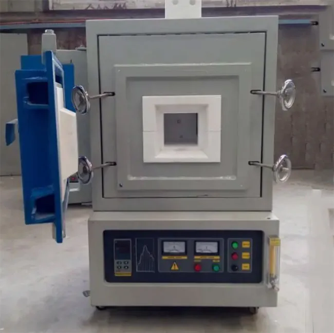 Lab High Temperature 1600C Atmosphere   Furnace with Different Chamber Sizes Price