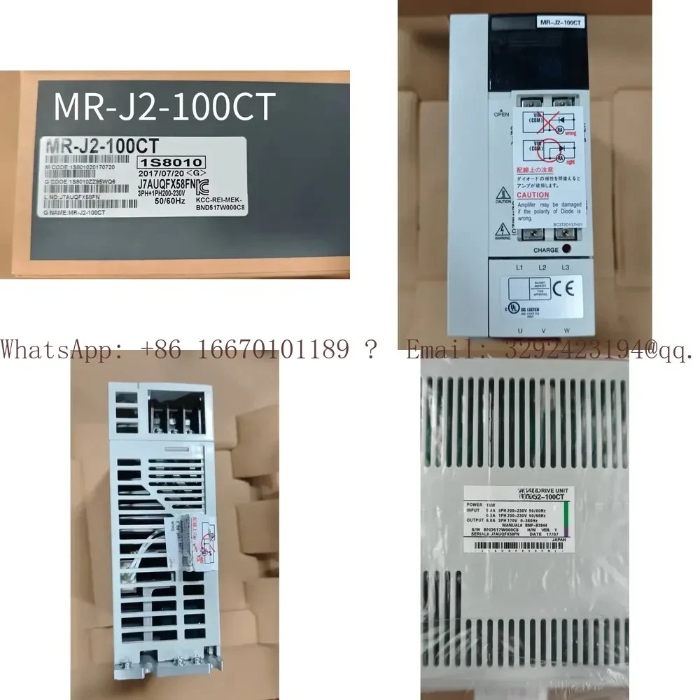 Brand New MR-J2-100CT HF-KE43W1-S100 HA100NC-S HG-SR51J MR-J4-70A HA-FF23C-UE Fast Delivery