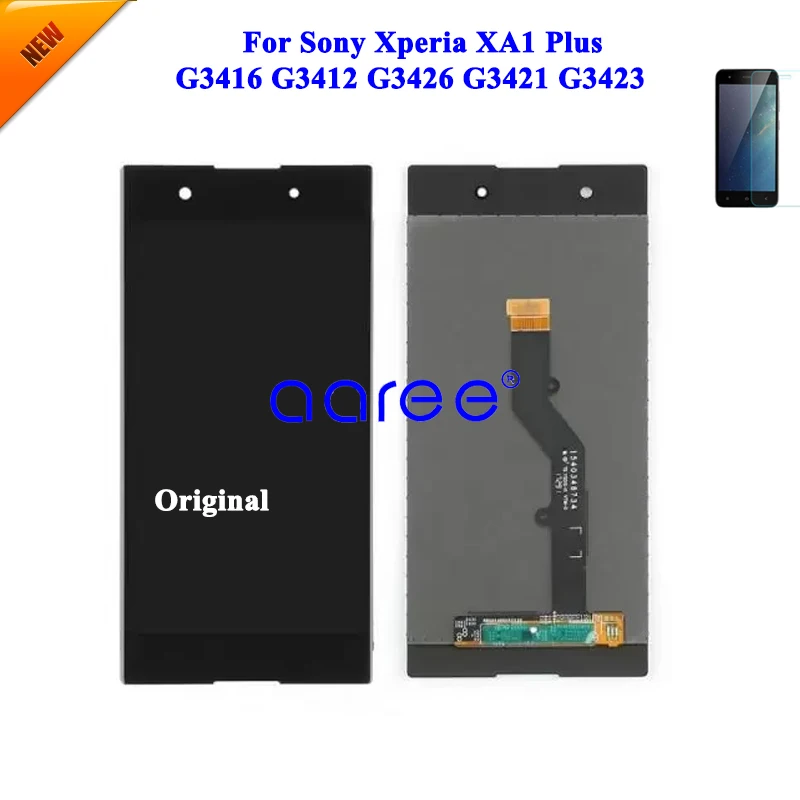 LCD Screen Original For Sony Xperia XA1 Plus  LCD Display For Sony Xperia XA1 Plus Screen Touch Digitizer Assembly