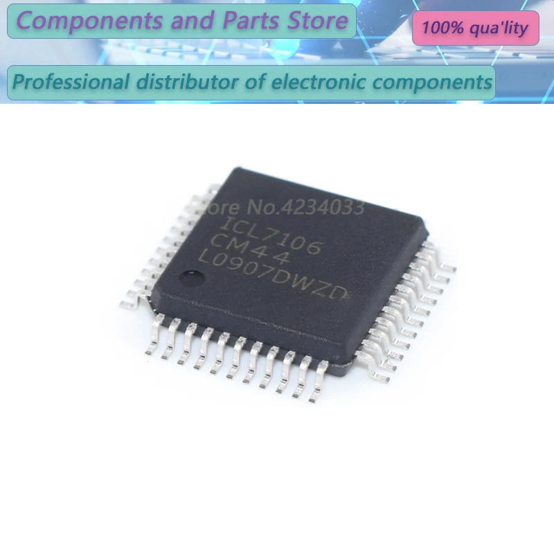 2Pcs ICL7106CM44 IC… - image