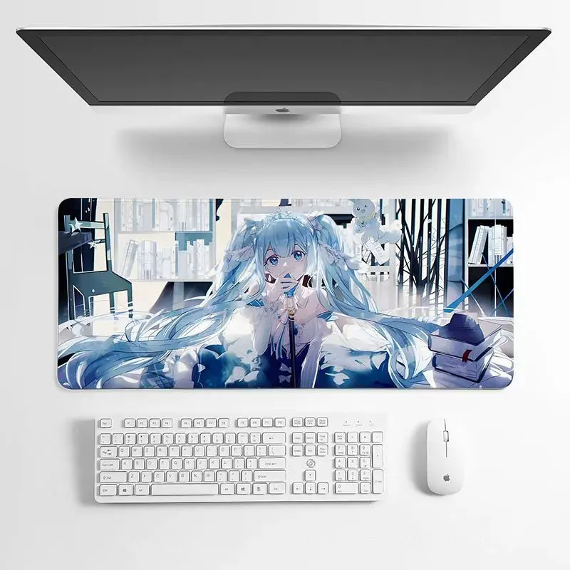 Big Art Mouse Pad Kawaii Gaming Anime Mouse Mats Setup Gamer Accessories Table Rug Deskmat Mat Pad on The Table Keyboard Pad