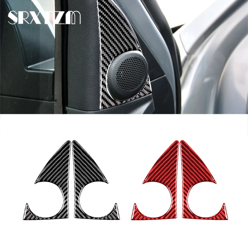 

Автомобильная дверь стерео аудио динамик рамка декоративная наклейка отделка для Toyota Tundra 2014-2018 интерьерный Стайлинг