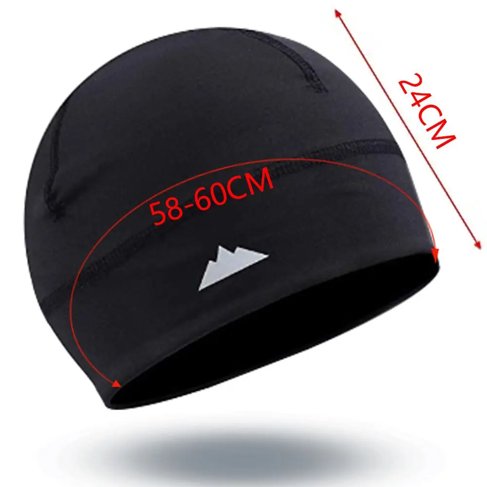 Warm Quick Dry Cycling Cap Dustproof Anti-UV Hat Motorcycle Bike Bicycle Cycling Hat Anti-Sweat Inner Cap for Outdoor Sports Hat