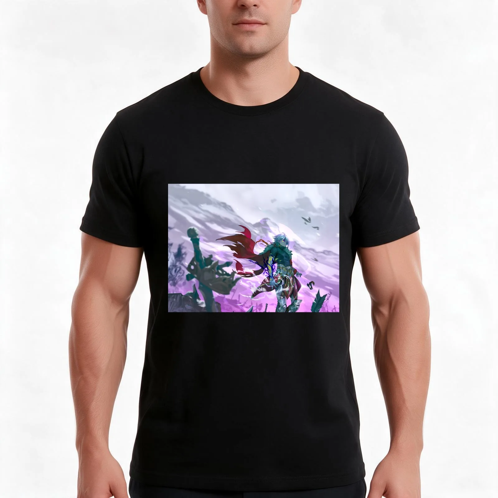 Arthur Leywin TBATE The Beginning After The End T-Shirt, Summer Casual Cotton Tee, Oversized Streetwear Tops, Unisex Men Women