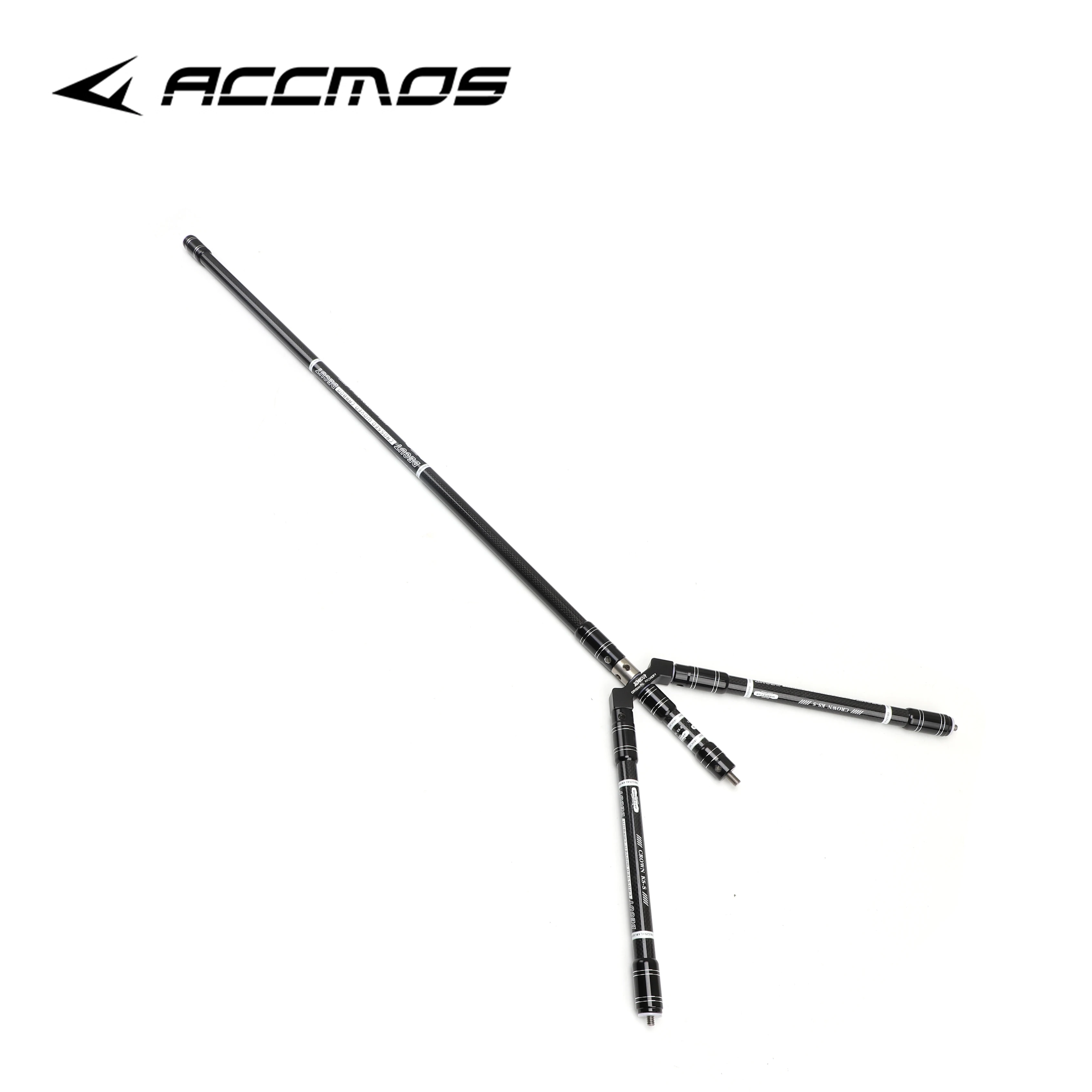 Archery Balance Rod Compound Recurve Bow Stabilizer Bar Adapter, Carbon Dampen Weight System, Outdoor Hunting Accessories, 1 Set