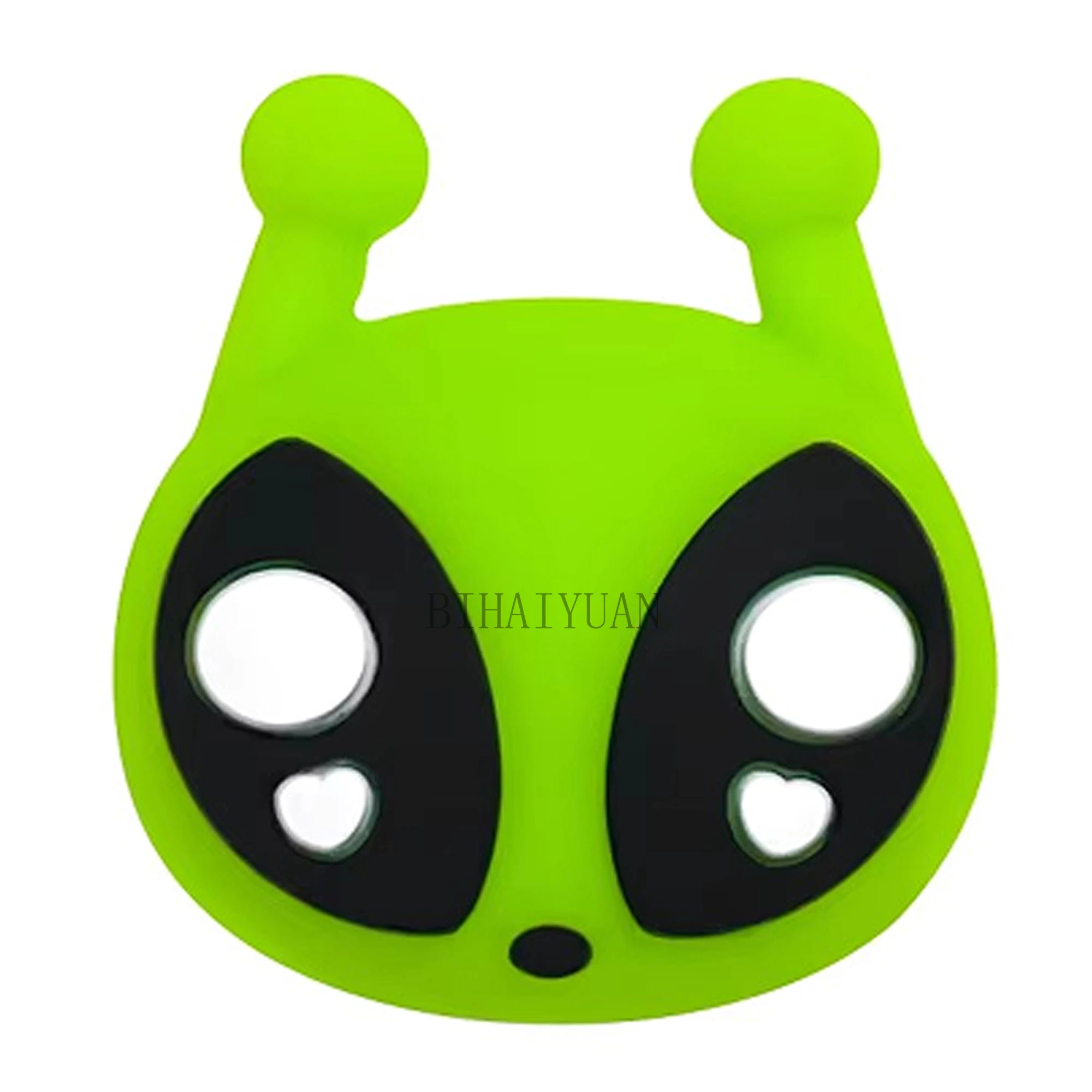 5pcs bat alien dragon 3D focal Silicone beads Teether Jewelry Beads Food Grade For pen Pacifier Chain