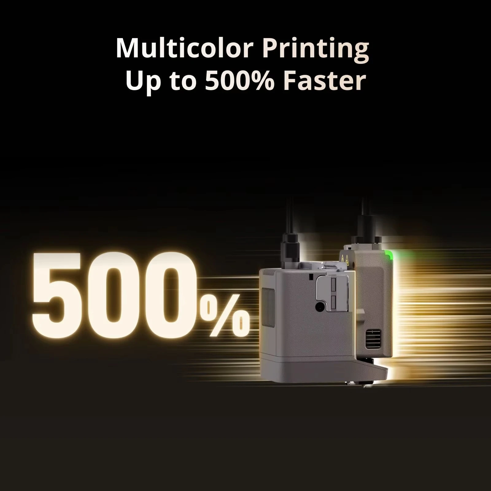 New Creator 5 Pro 4-Toolheads Enclosed Multi-Color 3D Printer | 500% Faster, Zero Purge Waste Impresora 3d