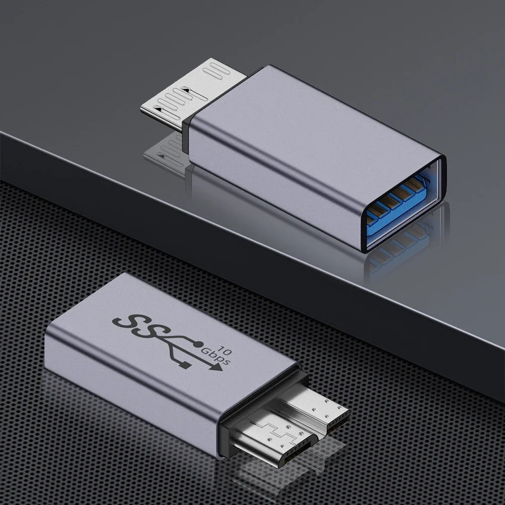 USB-A/Type-C To Micro B HDD Adapter USB 3.1 Type C Female To Micro USB 3.0 Male Connector for Hard Drive Cable Mobile Phone