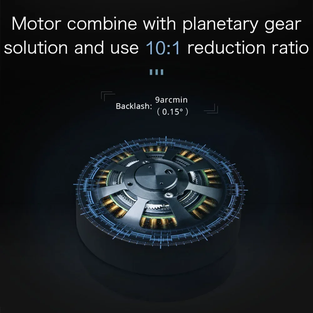 CubeMars AK70-10 KV100 Brushless Motor 24V/48V Robotic Dog Powe For Robot Dynamics Robotic Dynamic Module Robot Leg Arm Exoskele