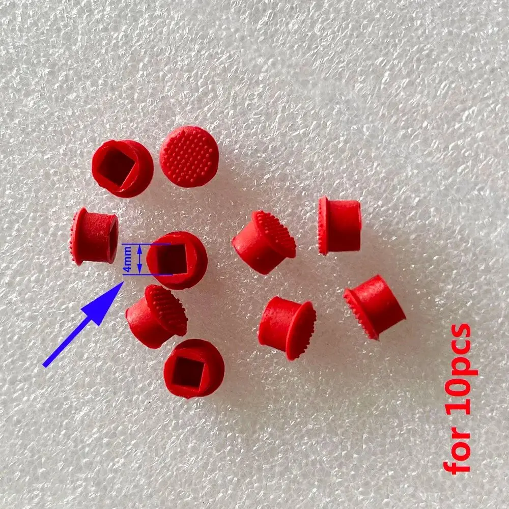 10pcs Laptop Red Nipple Rubber Mouse Pointer TrackPoint Cap for Lenovo ThinkPad T410 T420 T430 T510 T520 R400 T440p T540 E540...