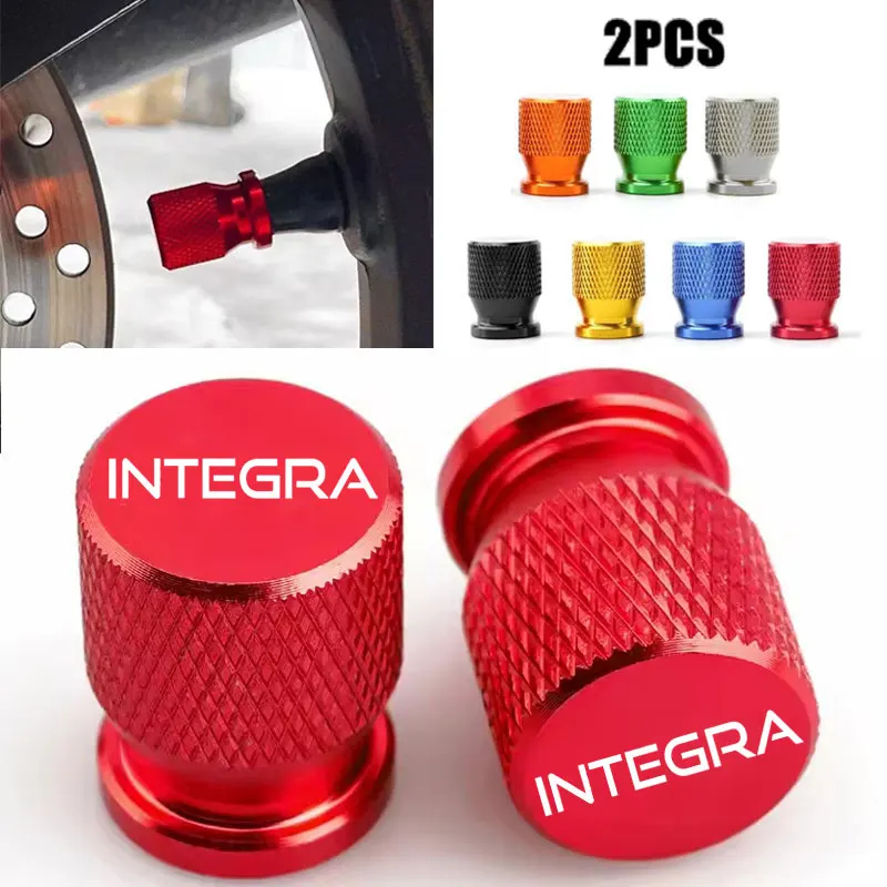 Motorcycle Accessories Tire Valve Caps Stem Cover Plug For Honda Integra 700 750 DCT integra700 integra750
