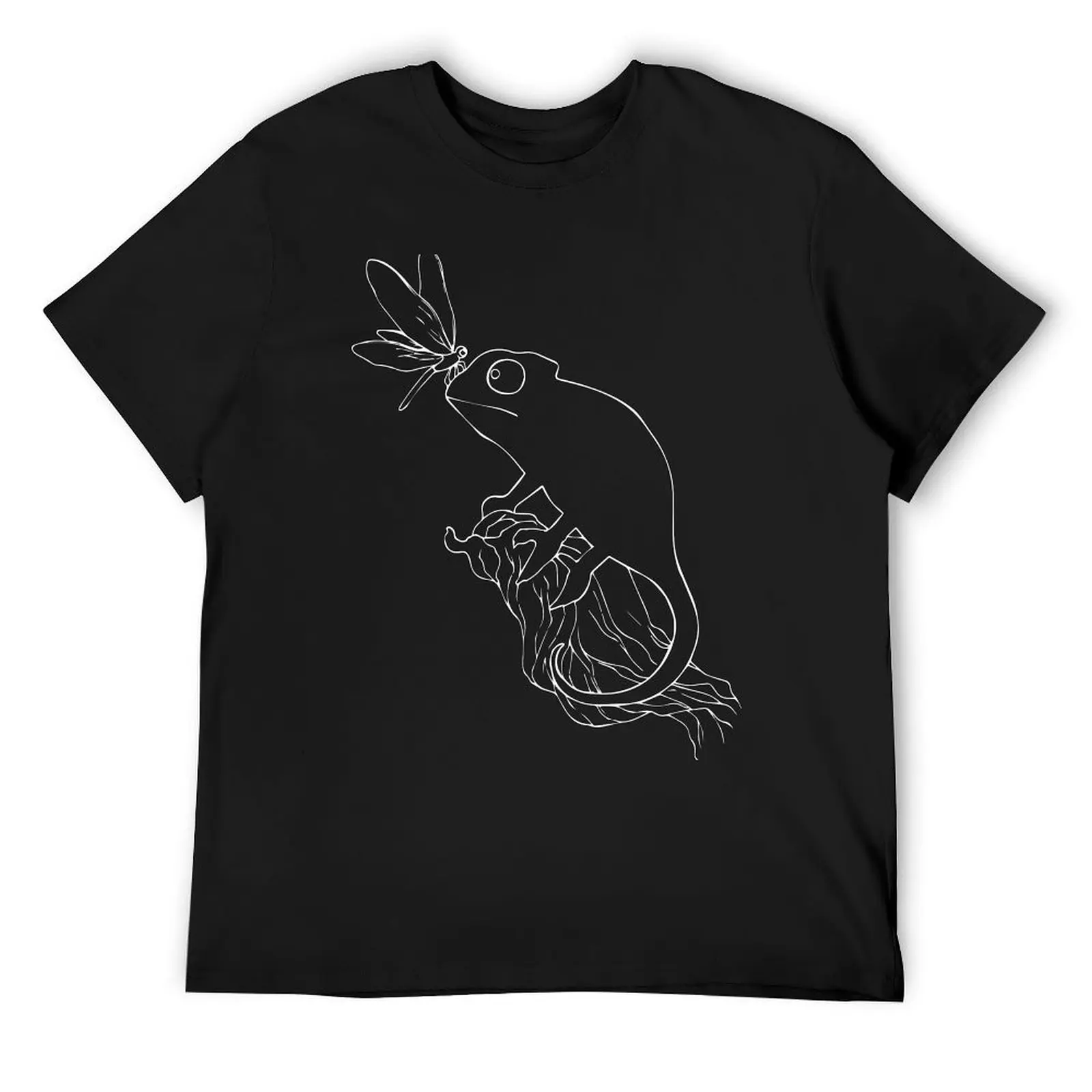 

Cute Camelion T-Shirt man clothes anime clothes topping anime plain t shirts men