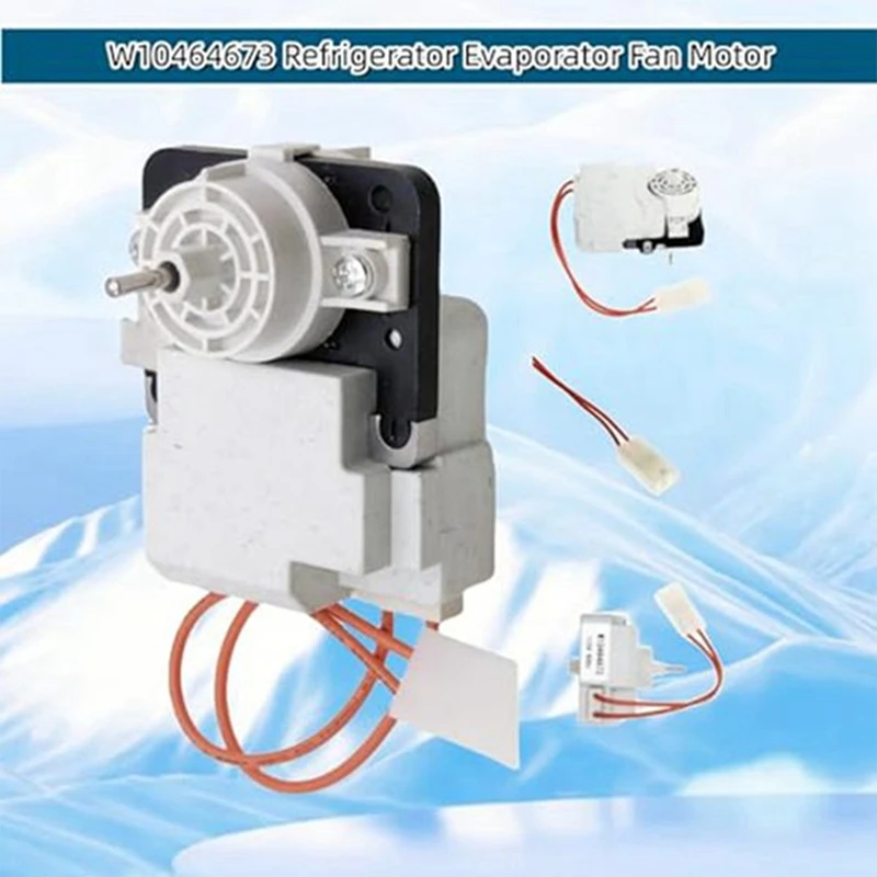 TOP Refrigerator Evaporator Fan Motor For Whirlpool Kitchenaid WPW10464673 PS7320664 PS11755167 3020513 115V 60Hz W10464673