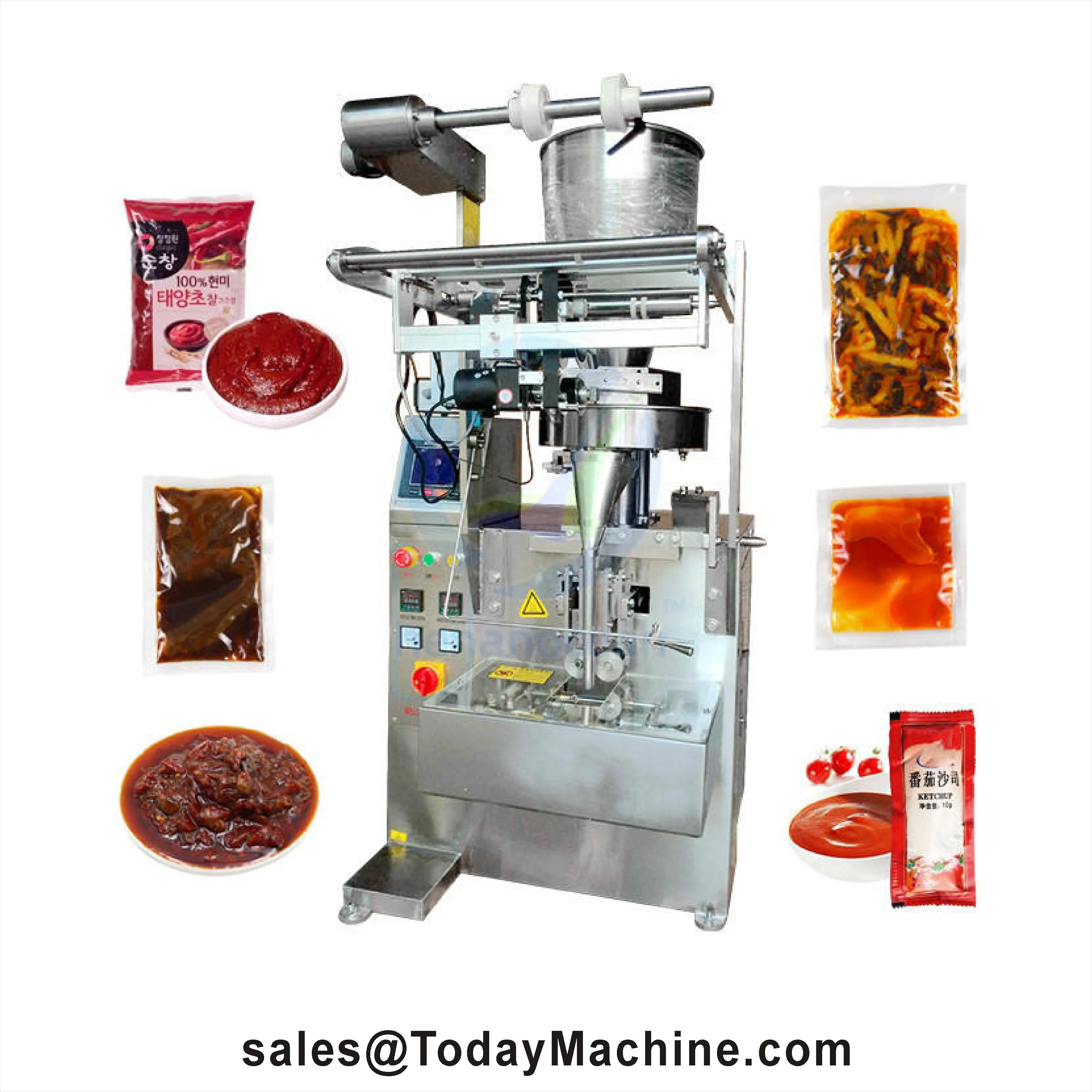 Liquid Bag Bag Filling Packaging Packing Machine for Honey Chocolate Sauce Jelly