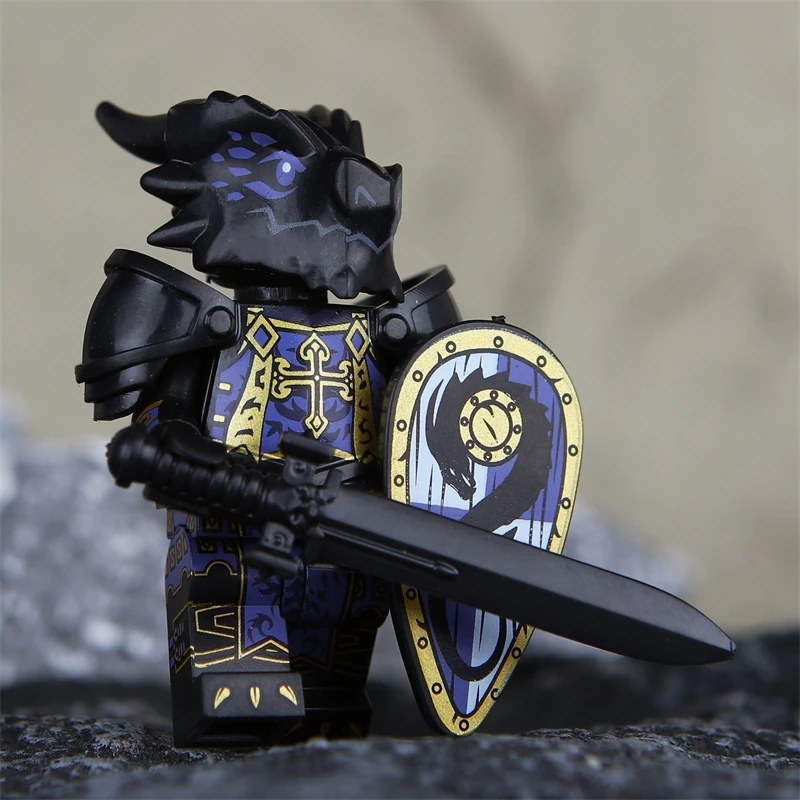 

Undead Dragon Knight Anime Poseable Action Figure 71047 DIY Toy For Kids & Collectors Gothic Desk Display Spooky Halloween Gift