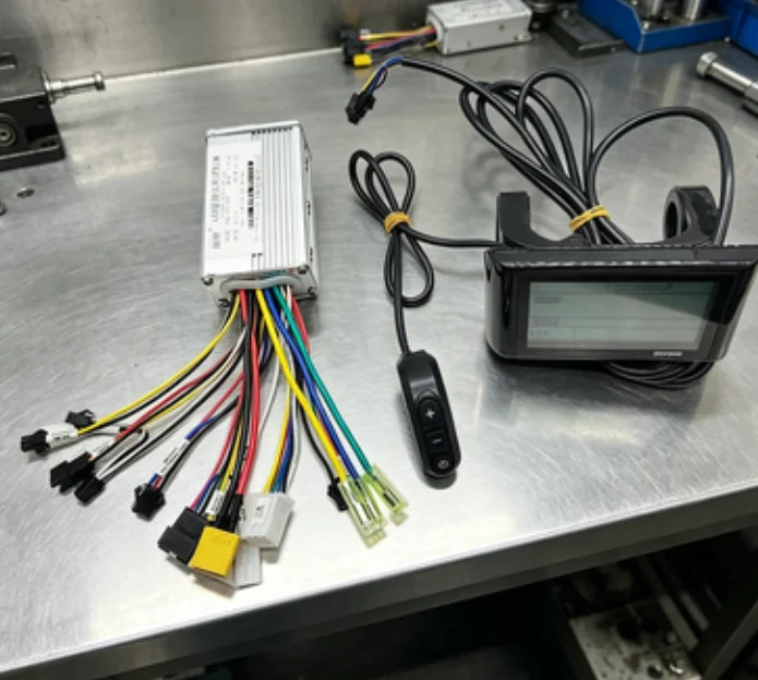 

LCD-дисплей, контроллер бесщеточный 24В 36В 48В, MAX20A 250Вт 350Вт, дроссель E-ABS PAS для электровелосипеда/скутера