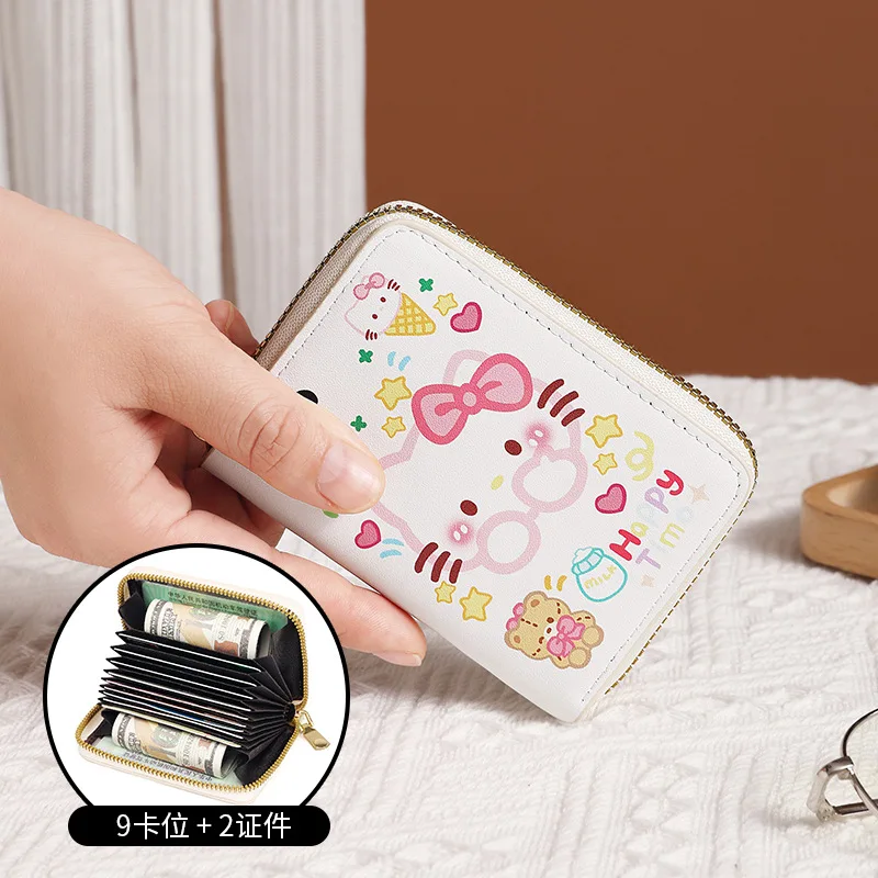 Cartoon Pochacco New Card Bag, Personalized, Niche, Large Capacity, Convenient, Ultra-thin, Compact and Cute ID Bag