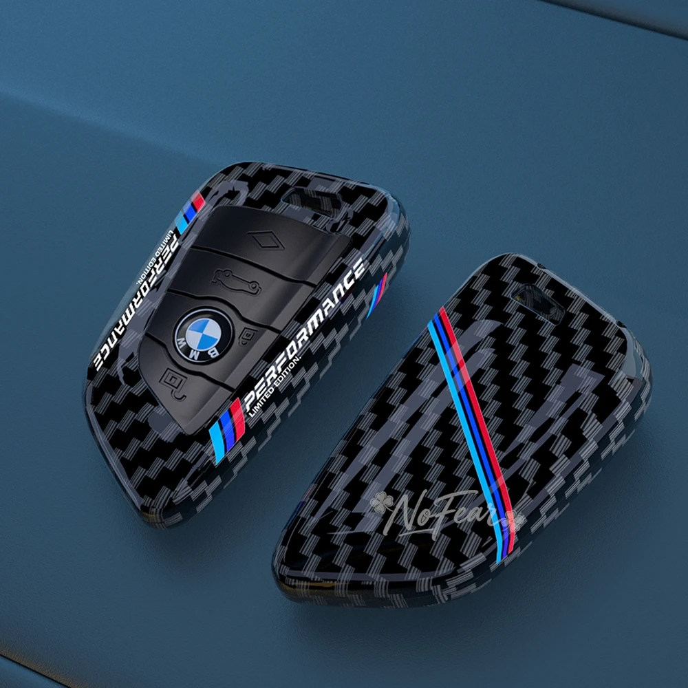 Carbon Fibre Car Key Cover Case Shell For BMW X1 X3 X4 X5 F15 X6 F16 G30 7 Series G11 F48 F39 520 525 F30 118i 218i Accessories - view 5
