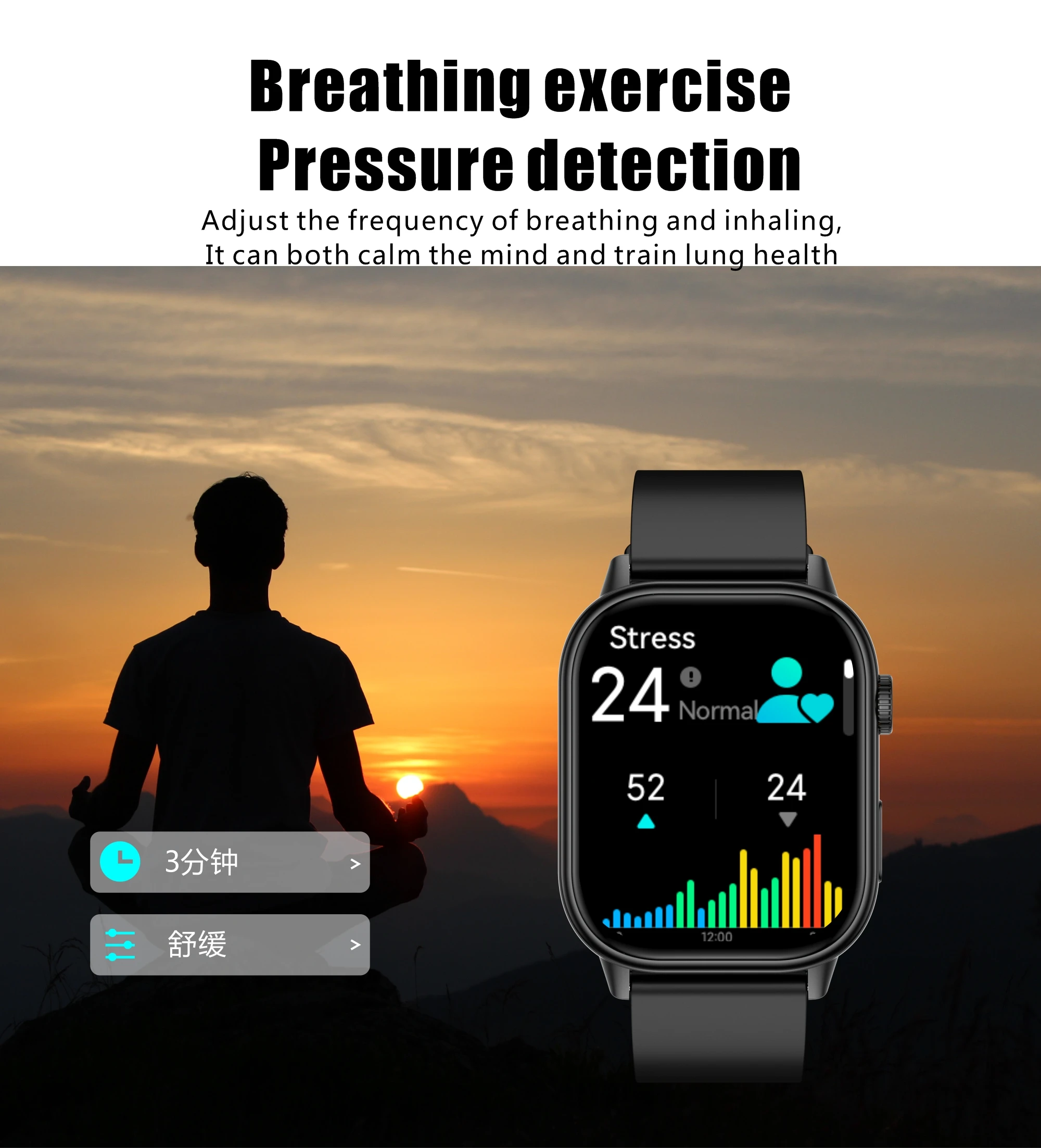 Neue Smartwatch mit integriertem GPS für Sport, Fitness und Pilates, Damenmode, präzise Positionsbestimmung, 5ATM wasserdicht, Bluetooth-Anruf-Armband – Detail 12