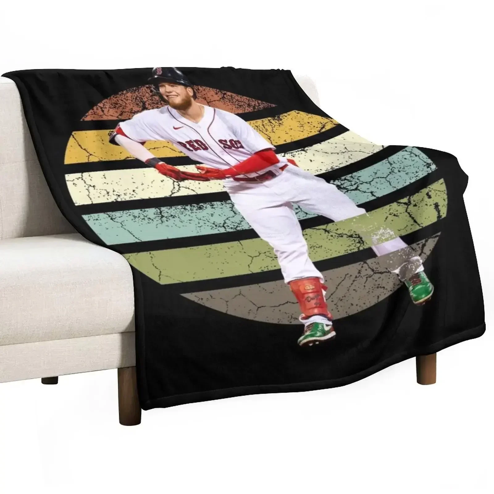 Manta Alex Verdugo de tela de franela, ropa de cama decorativa fina, mantas