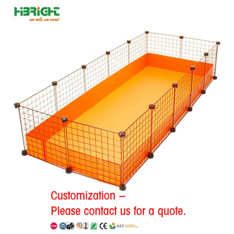 custom.Pet Wire Mesh Grid Storage Guinea Pig Cages
