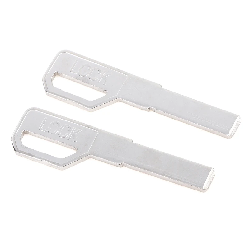 Flat Board Super D-key Blank, 2PCS, Fingerprint Lock, Multi-track Illumination, Password Protection, Gun Handle Adaptation