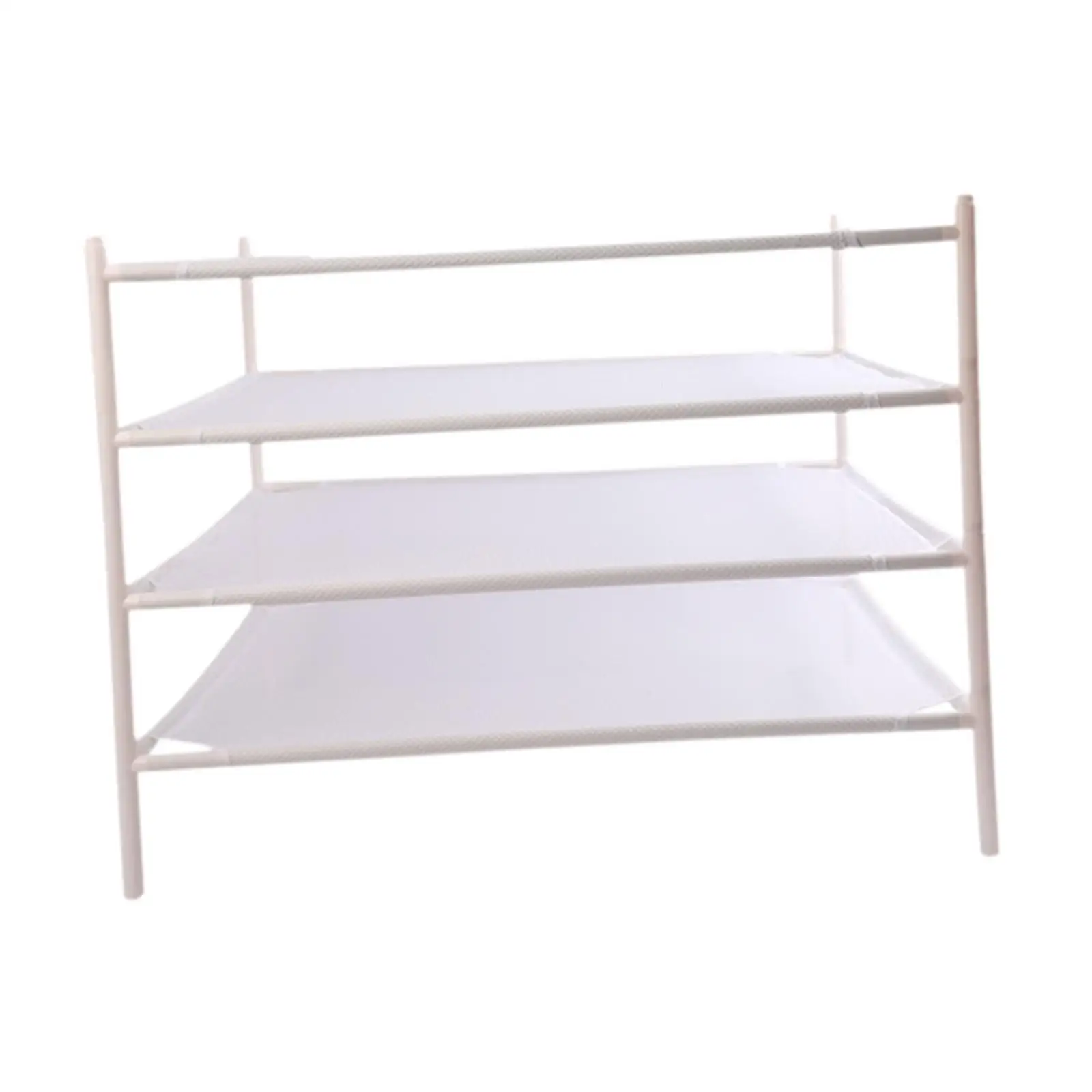 

Sweater Drying Rack Breathable Space Saving Mesh Clothes Dryer Rack Stackable for Indoor Outdoor Toys Balcony Peppers Socks