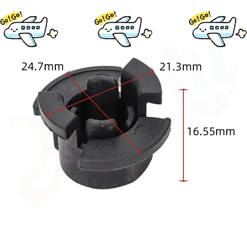 3PCS ACC Radar Sensor Control Unit Bracket Clamp Retainer Buckle OE 0203009002 36806TLAA01 PA66‑GF30 For General Motors