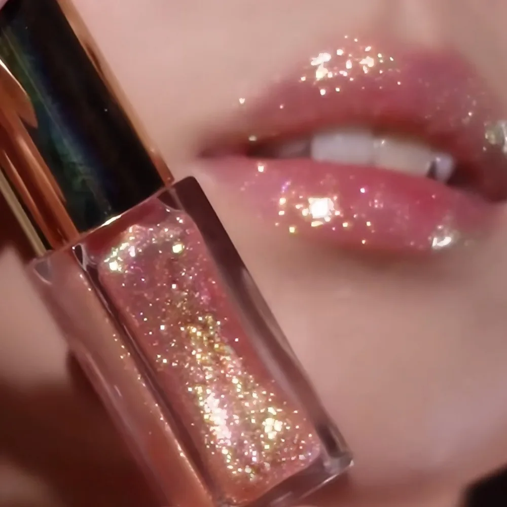 الحرباء بريق الشفاه الصقيل ملمع الشفاه مقاوم للماء أحمر الشفاه السائل يشكلون الشفاه النفط الشفاه الصبغات ترطيب الشفاه بلسم طويل الأمد