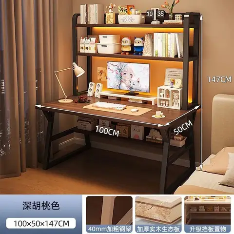 80/100/120cm Adult Computer Desk Simple Home Office Desk Small Apartment Bedroom Study Table Children's Workstation