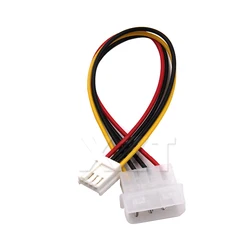 Cable de alimentación Molex IDE macho a 4P ATA hembra, adaptador de unidad de disquete, ordenador, PC, conector de unidad de disquete, PSU, 1 ud.