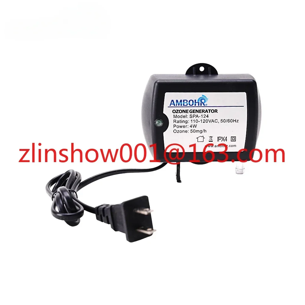 AMBOHR SPA-124 110V  220V 100mg US plug for Cold Plunge Water Filter  Ozone Generator For Spa