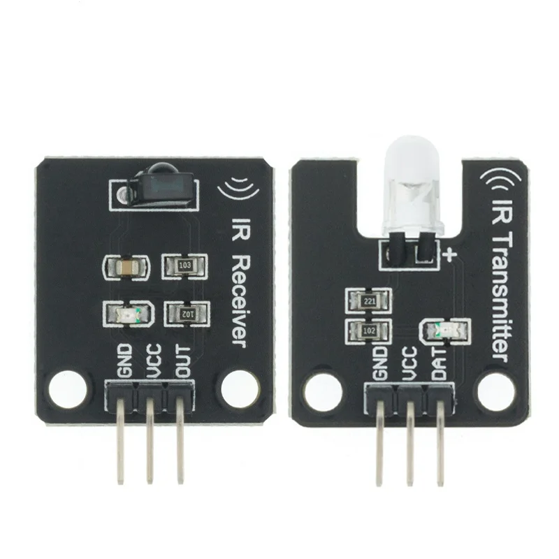 LAUBEI Module émetteur infrarouge IR Module de capteur récepteur infrarouge numérique Ir 38khz pour bloc de construction électronique Arduino