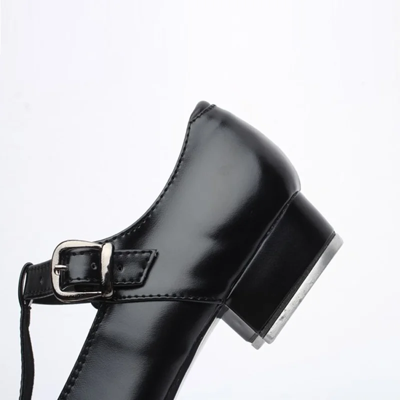 Tap Dance Schuhe Frauen Schuhe Nachahmung PU Leder Lehrer Tanz Schuhe Kinder Schritt Tanzen Schuhe Turnschuhe Leistung T Schuhlac
