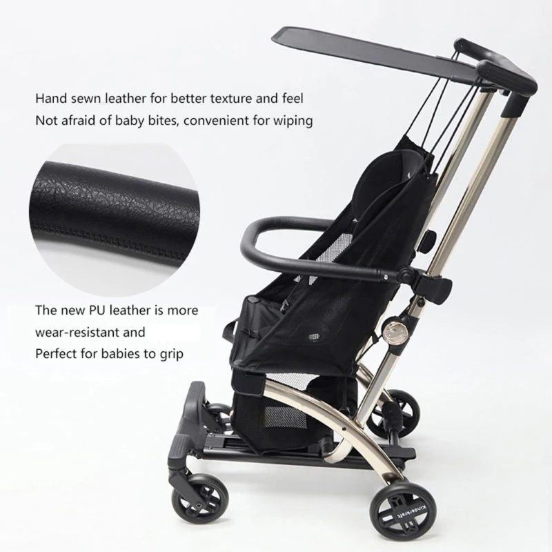 General Pram Handlebar Adjustable Baby Bumper Rod Comfortable Armrest Crossbar Baby Pram Accessories Upgrades