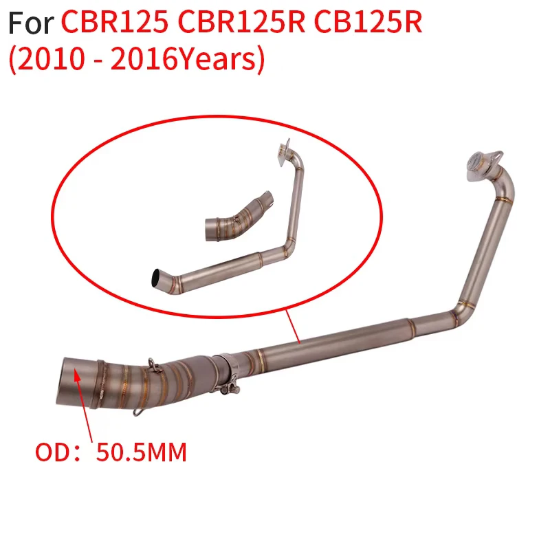 

Глушитель выхлопной трубы для мотоцикла HONDA CBR125 CBR125R CB125R CBR 125R CB 125 2017 - 2021