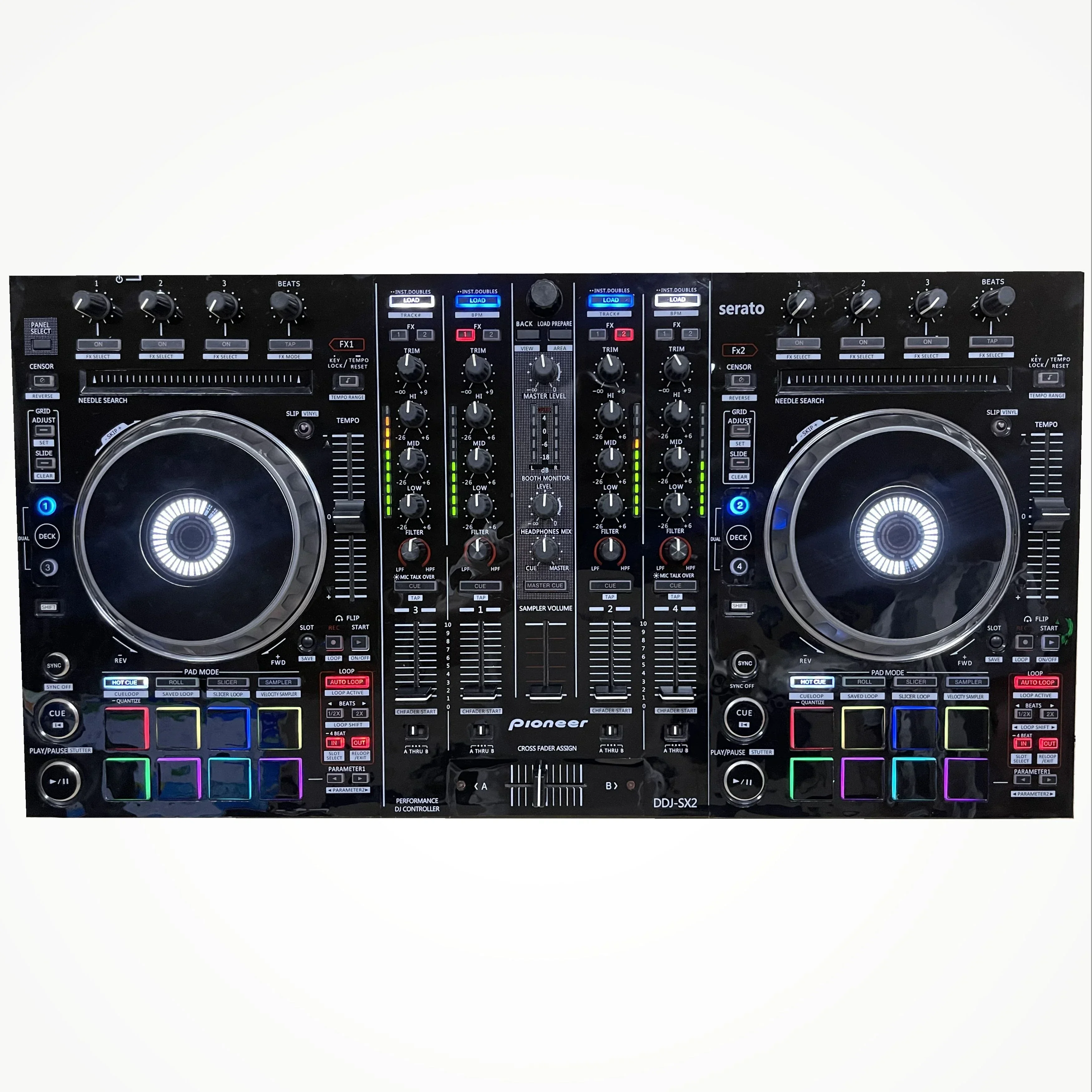 

Just skin DDJ SX2 Film Skins Controller PC Imported Material Protective Film Sticker Skin Black All Around