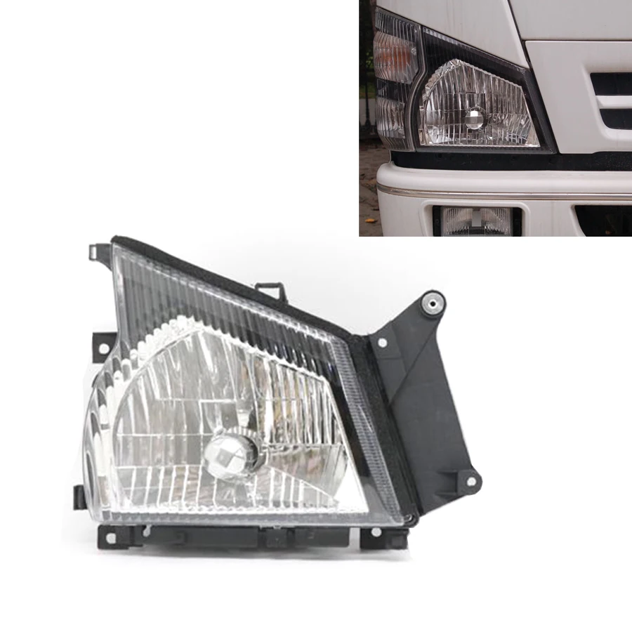 

Wooeight 1Pc Front Headlight For Isuzu 600P Trunk Car Bumper Headlamp Signal Light Driving Light Head Light Car Accessories