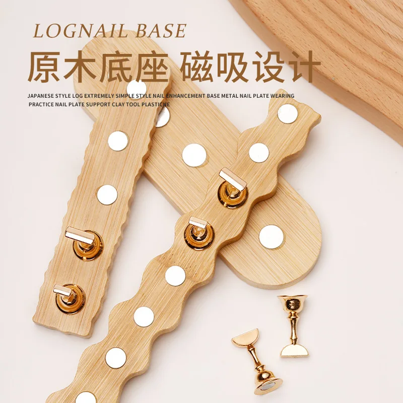 가짜 손톱 아트 연습 살롱 사용자 네일 아티스트 및 DIY 매니아를 위한 기본 미적 네일 홀더가 있는 프레스 네일 디스플레이 스탠드