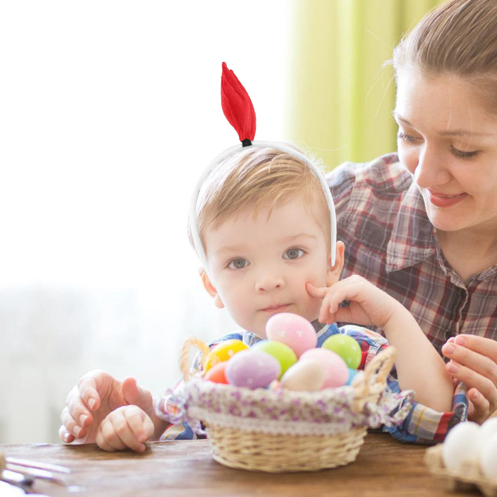Pasen Chick Hoofdband Set Schattige Kip Kostuum Boerderij Dierenkostuum Accessoires Voor Benodigdheden Dierenfeest Verkleedpartijen Cosplay Kids