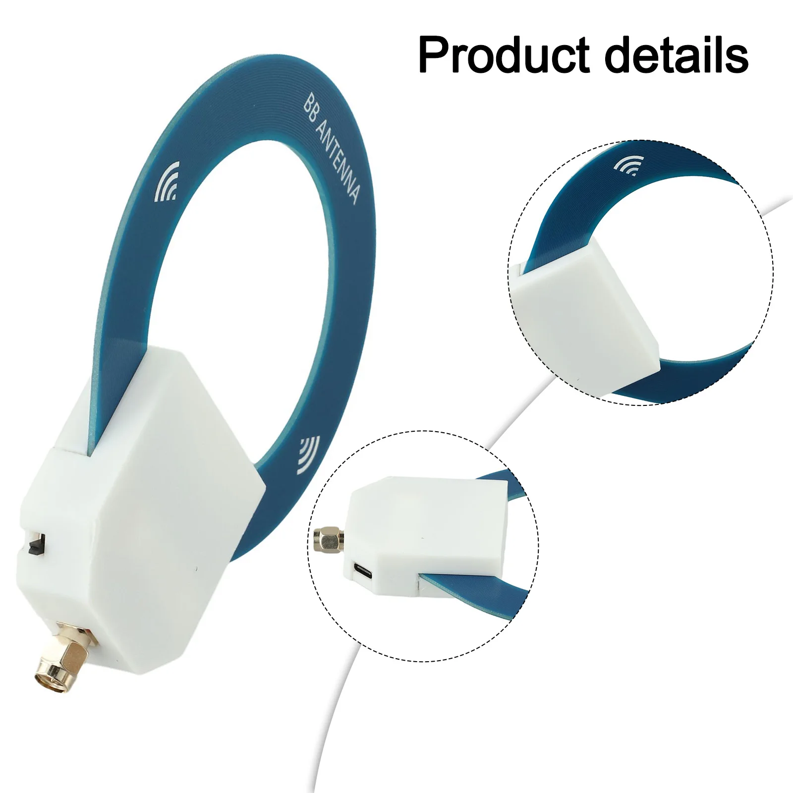 

9.9kHz-181MHz Antenna Broadband Antenna Broadband Capability Compact And Portable High Sensitivity For Beginners