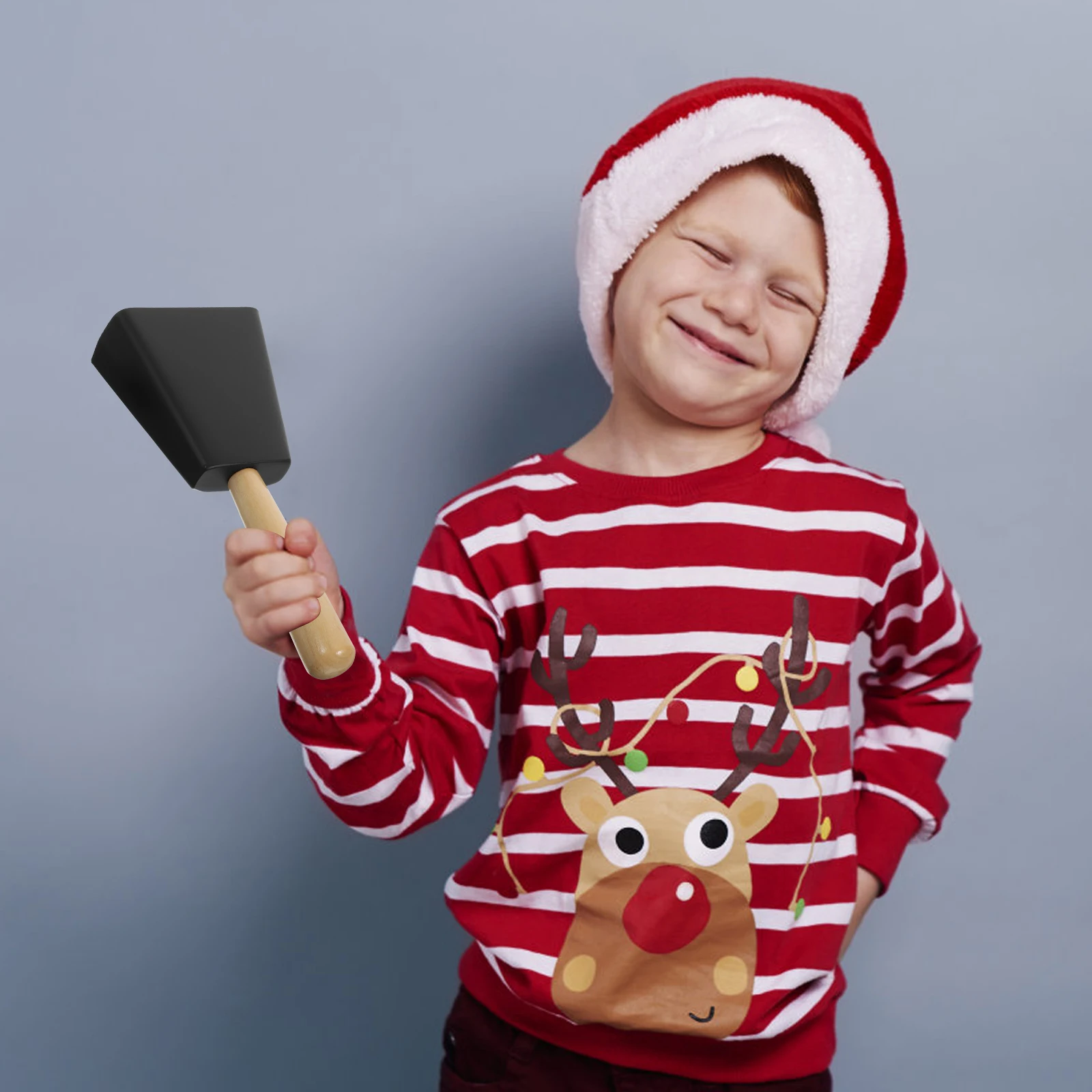 

Metal Cowbell with Handle Durable Iron Loud Sound for Events Weddings Classrooms Agriculture Kids Instrument Cowbells Outdoor