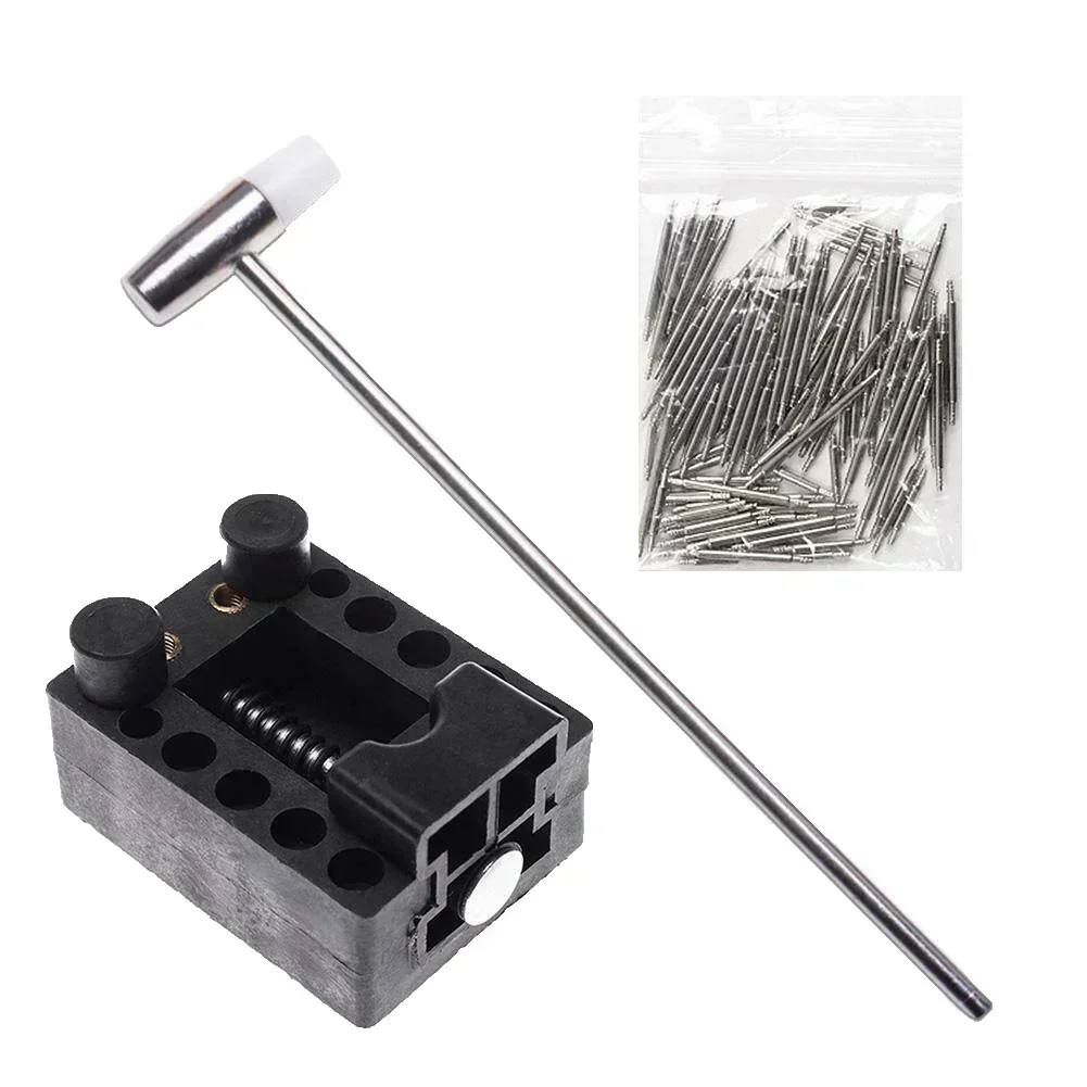 147-teiliges Uhrenreparatur-Werkzeugset Professionelles Uhrmacher-Set für Batteriewechsel Armbandverstellung Gehäuseöffner Stiftentferner – Detail 5
